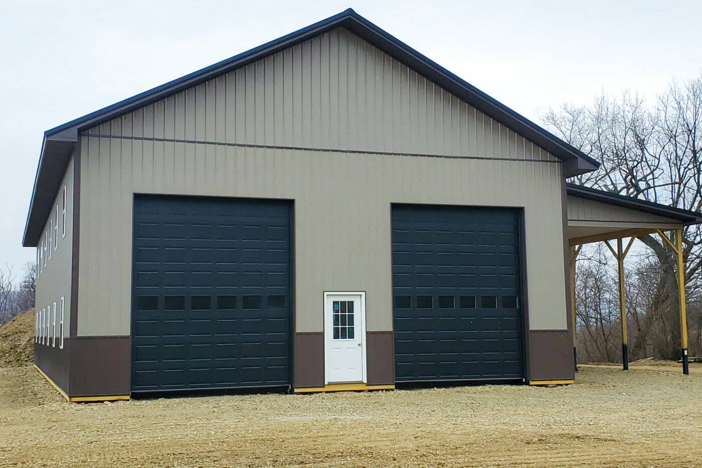 40x80 pole barn in tripoli pa extreme pole buildings