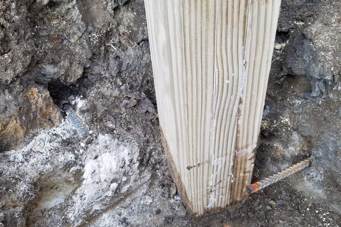30x40 pole barn foundation