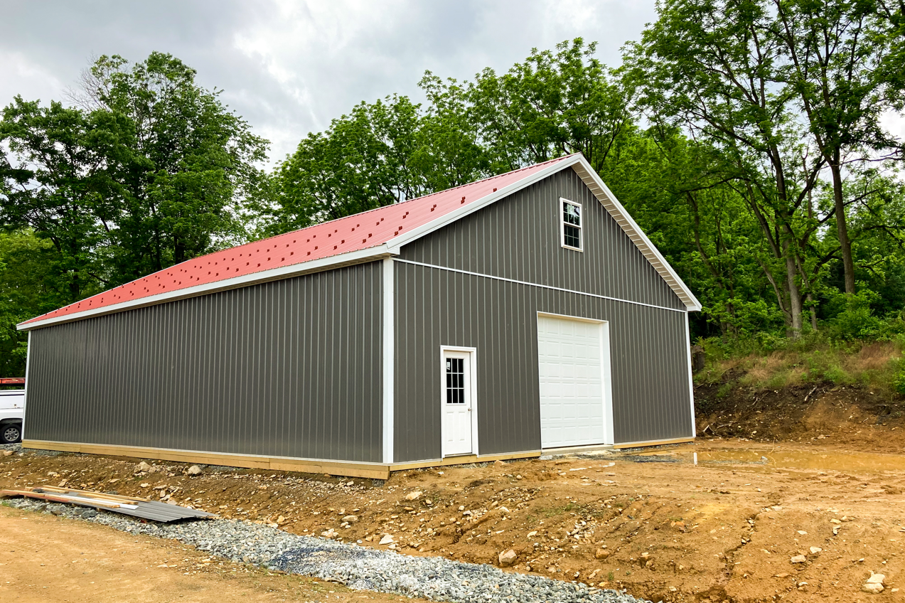 commercial pole barn for business large