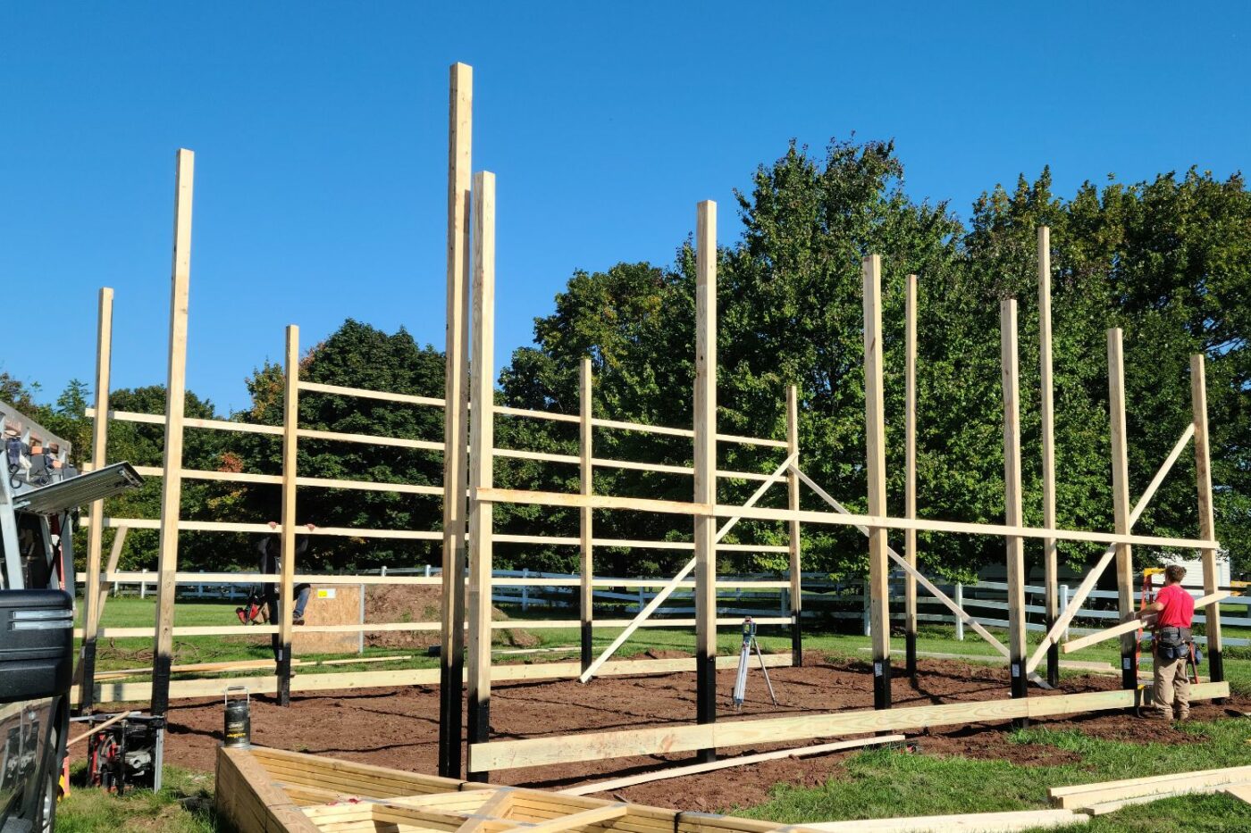 Extreme Pole Building Construction Process