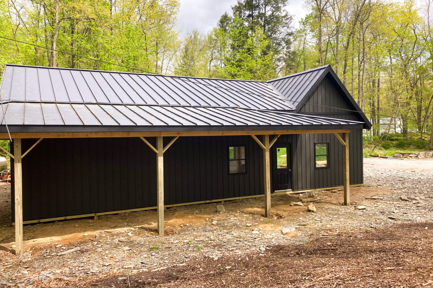 All About Pole Barn Carports 3 Pole Barn Carport on Garage