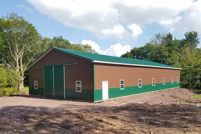 commercial metal pole barn in pa