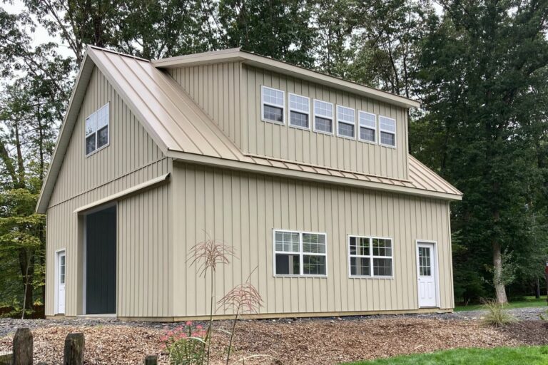 50x80 Pole Barn Garage in Chester Springs PA