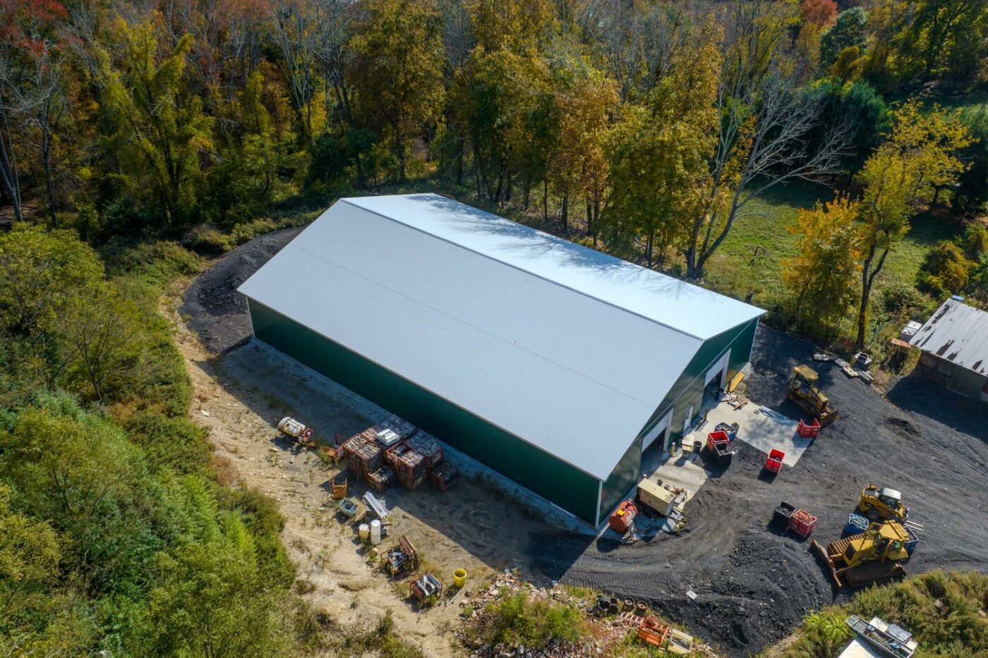 commercial metal pole barn garage