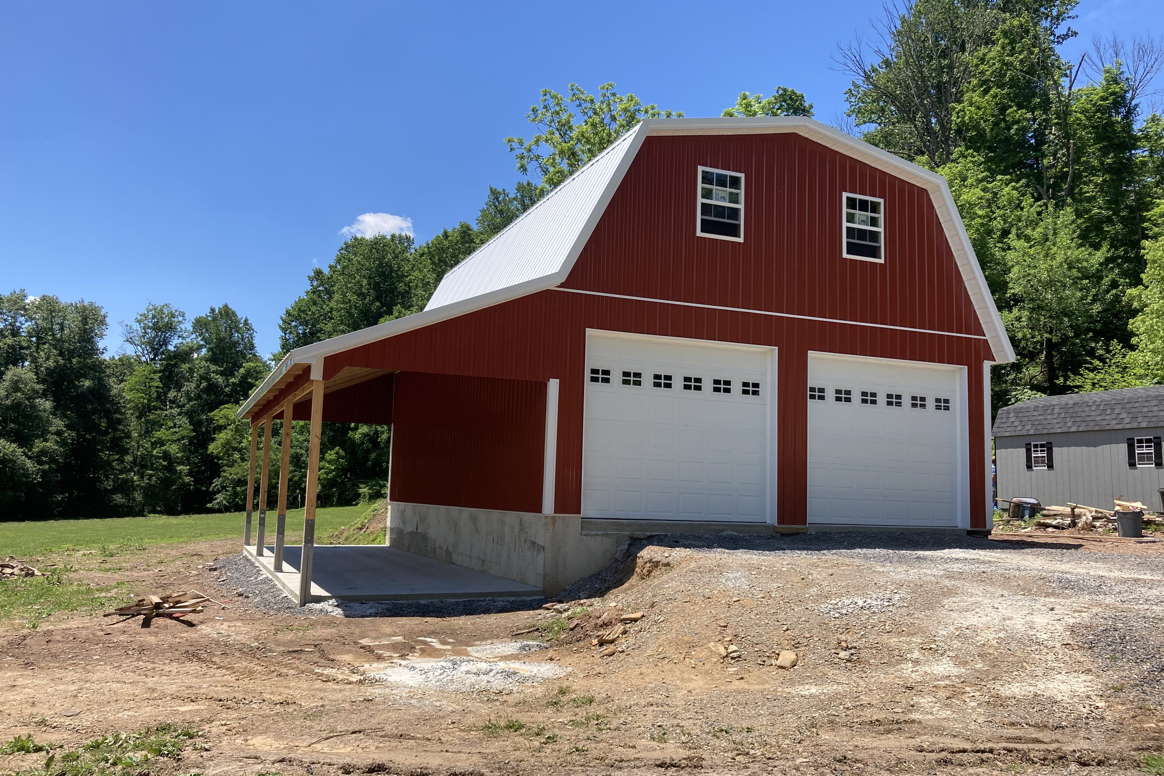 Red Pole Barn 10 medium red pole barn